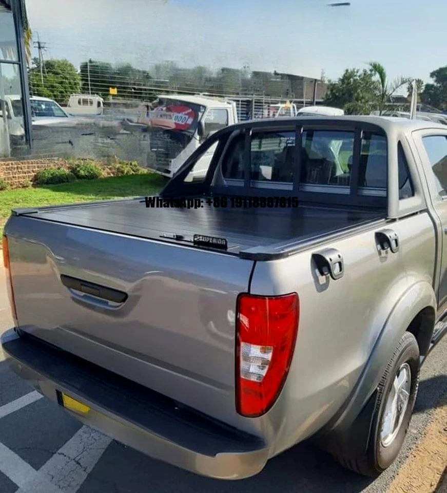 

Аксессуары для пикапов: Алюминиевая складная выдвижная крышка кузова (ролл-тент) с электроприводом и ручным управлением