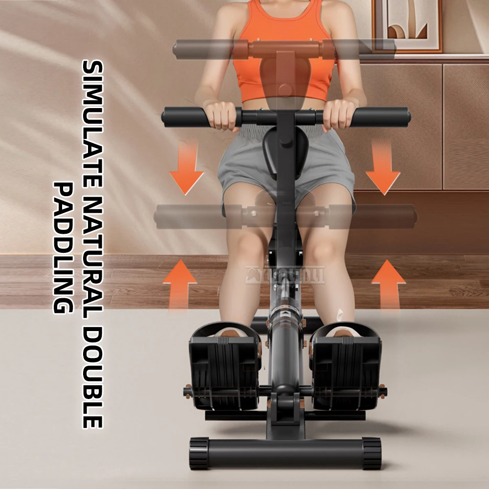 

Гребной тренажер Yunlin Li для домашнего спортзала и коммерческого использования, оборудование для тренировки всего тела с водным сопротивлением