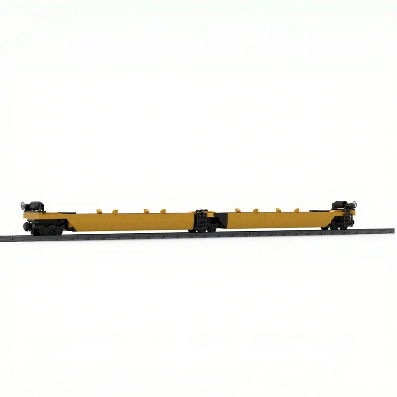 

994PCS MOC Double Stack Rail Transport Wagon Building Blocks DIY Train Cargo Carrier Model Display Educational Toy Gift