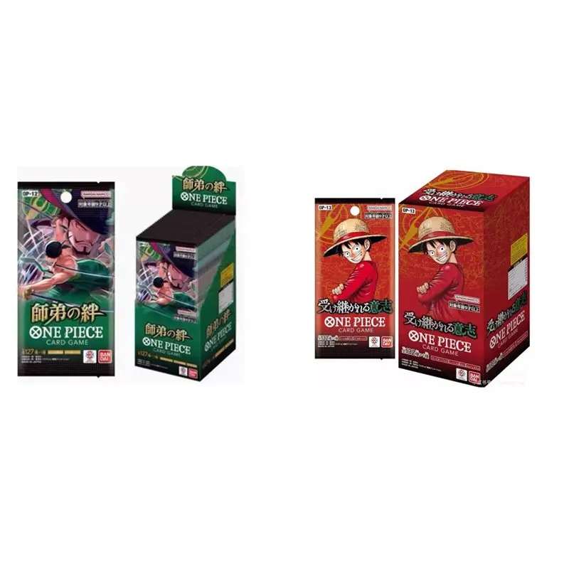 

В наличии Bandai Original Anime Booster Box One Piece Op12 OP13 Пробуждение новой эпохи Коллекционная карта Tcg Детская игрушка в подарок
