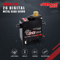 SURPASS HOBBY S0002M RC Servo 2g Metal Tooth Digital Steering Gear for Rc Drone Airplane Car Boat Robot Model Accesorries