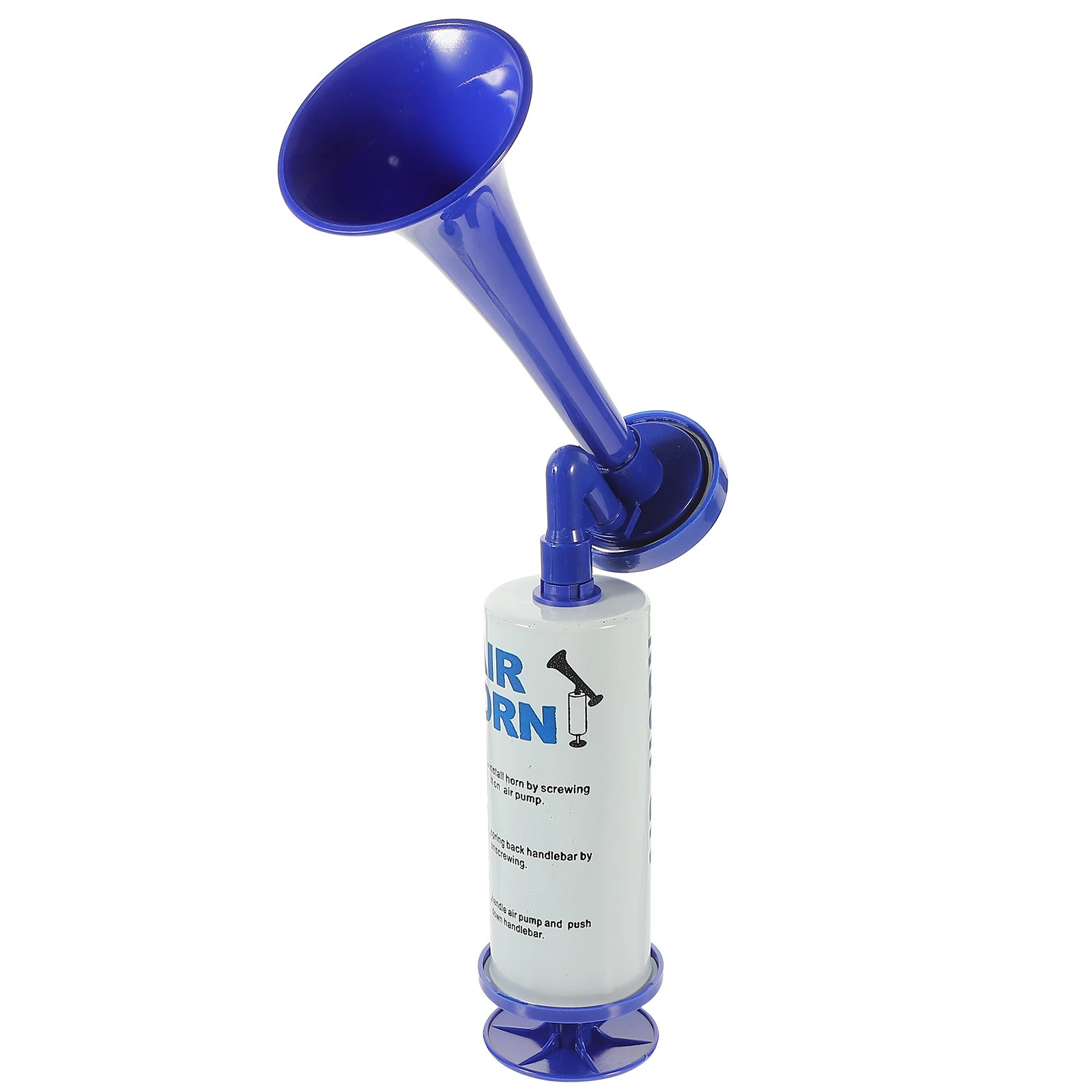 

Handheld Air Horn Red Sports Events Party Concerts Festivals Weddings Birthday Celebrations Hand Push Trumpet Prop Soccer Game
