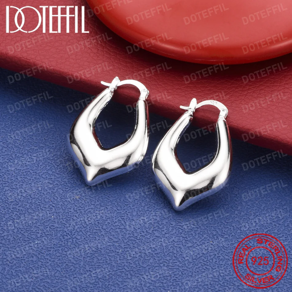 925 Sterling Silber Zarte Spitze Tropfenförmige Ohrringe für Damen, Modisches Hochzeits- und Partygeschenk Schmuck