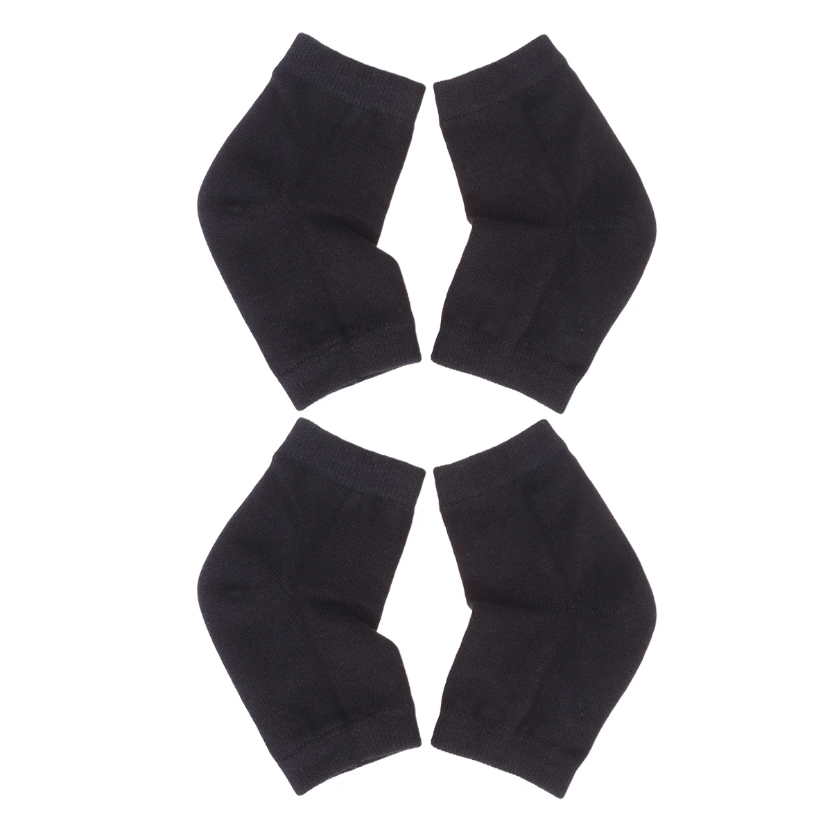 

2Pairs Anti crack Gel Moisturizing Heel Socks Breathable Nightwear Polyester Cotton Elastic Foot Care Tool Cracked Feet