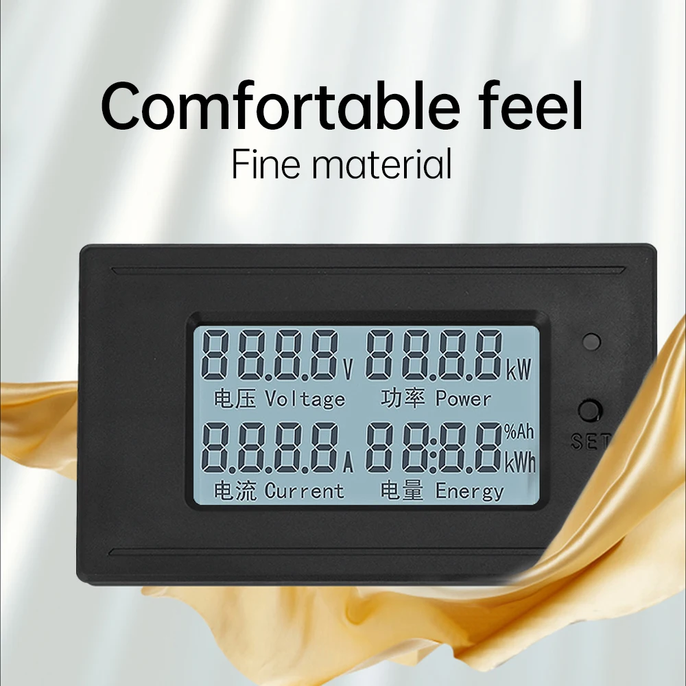 

DC 6-200V 20A 50A 100A DC digital display coulomb meter voltage and current meter power meter electricity indicator