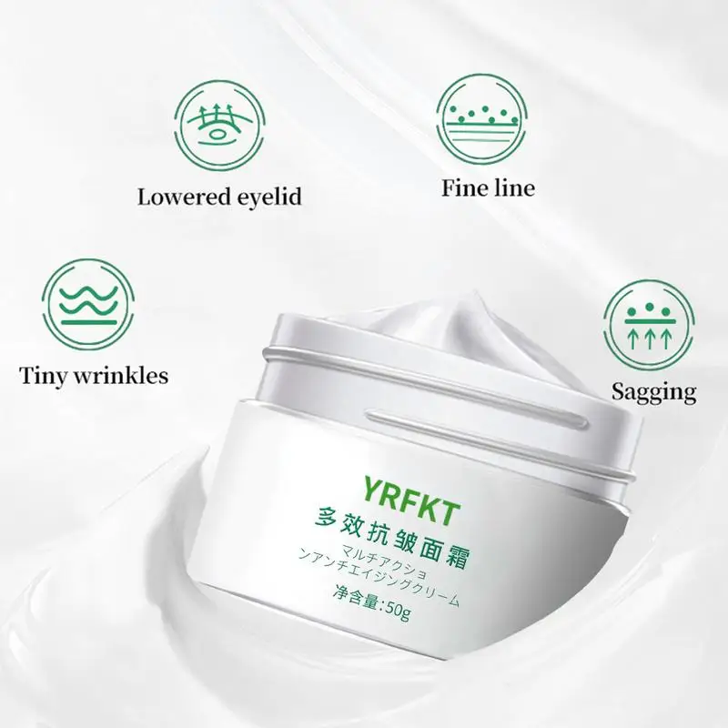 Crème hydratante anti-rides pour le visage, raffermissante, liftante, blanchissante, améliore la peau, lisse les ridules, soins de la peau