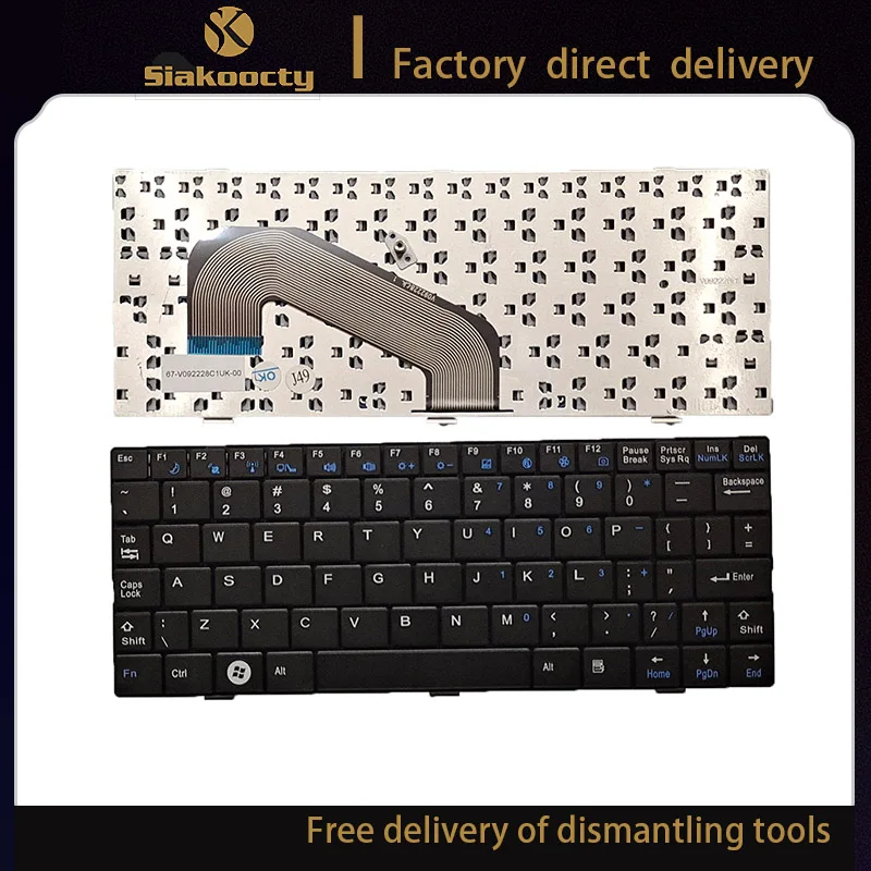 NEW English keyboard for Hasee Q130 Q130B Q130C Q130S Q130R Q130W Q130X Laptop English Keyboard 