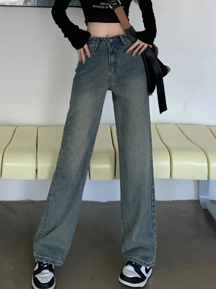 

Джинсы с низкой талией Y2K, женская одежда, тренажерный зал, фитнес, тренировки, спортивные активные женские джинсовые брюки, модные, удобные, дышащие