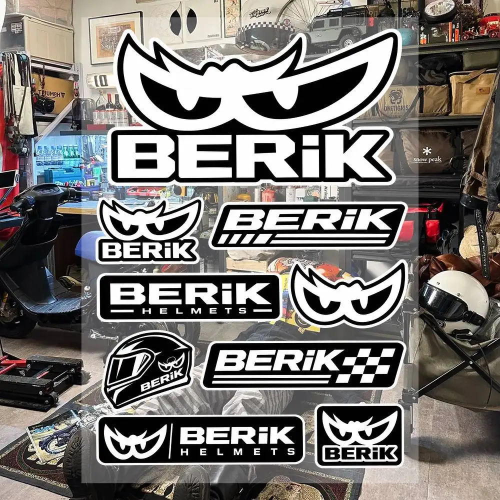 Bes-rik Cool Graphic Stickers Set Waterproof Vinyl Decals For Motorcycle Helmet Car Laptop Skateboard Luggage Phone Case