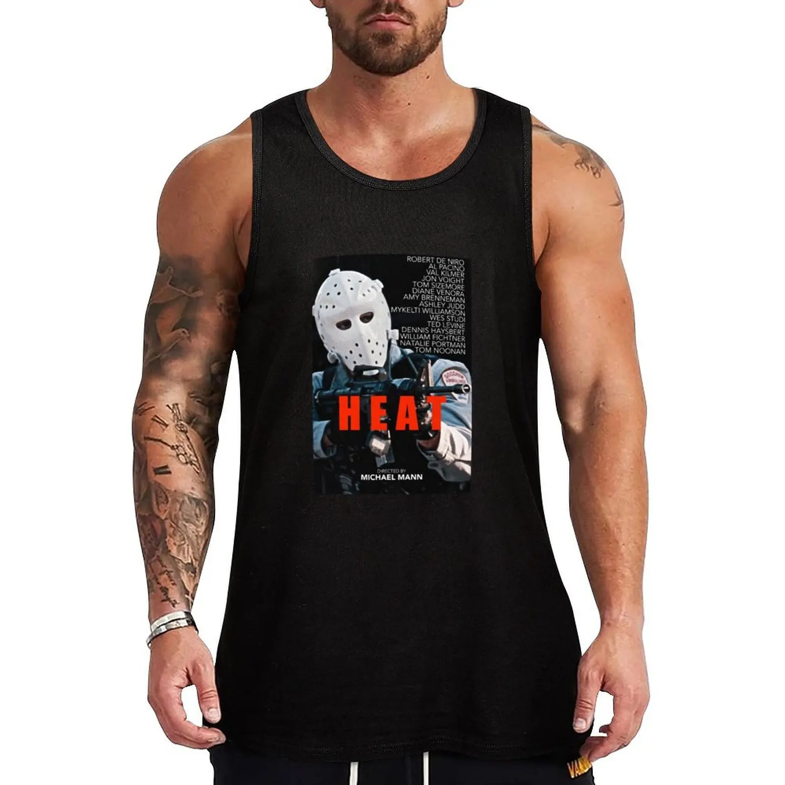 HEAT 11. Tank Top Workwear Tank Top Durable Sleeveless Casual Shirt