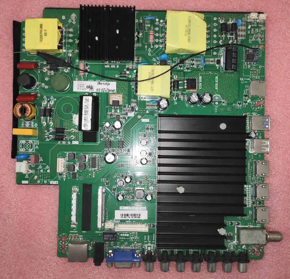 Spedizione gratuita! HK.T.RT2861P838 scheda madre TV di rete WiFi 4K testata bene