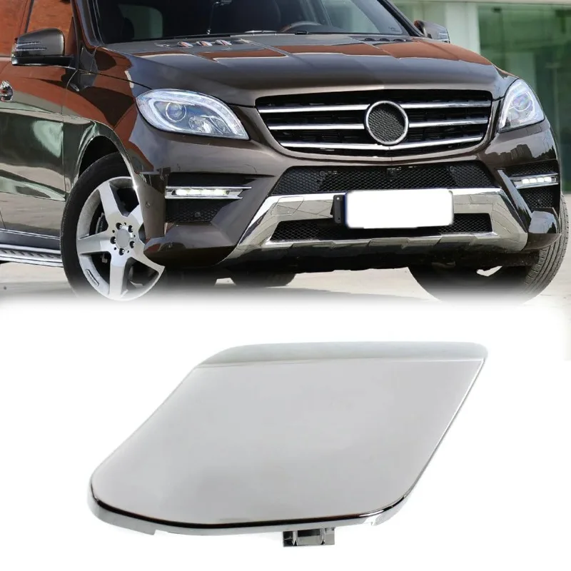 For Mercedes Benz ML-Class W166 ML250 ML350 ML400 ML550 4Matic 2012-2015 Front Bumper Tow Hook Cover Towing Eye Cover Cap