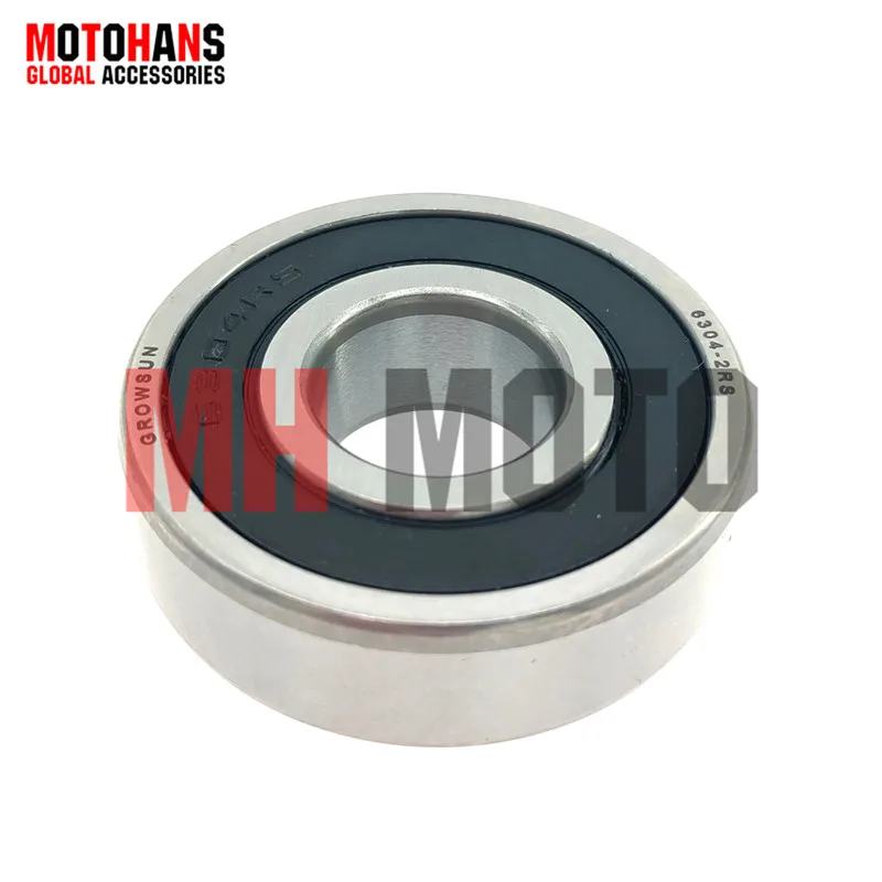 

2PCS 6304-2RS DEEP GROOVE BEARING MOTORCYCLE ACCESSORIES FOR ATV DIRTBIKE SCOOTER QUAD GO KART CUBS