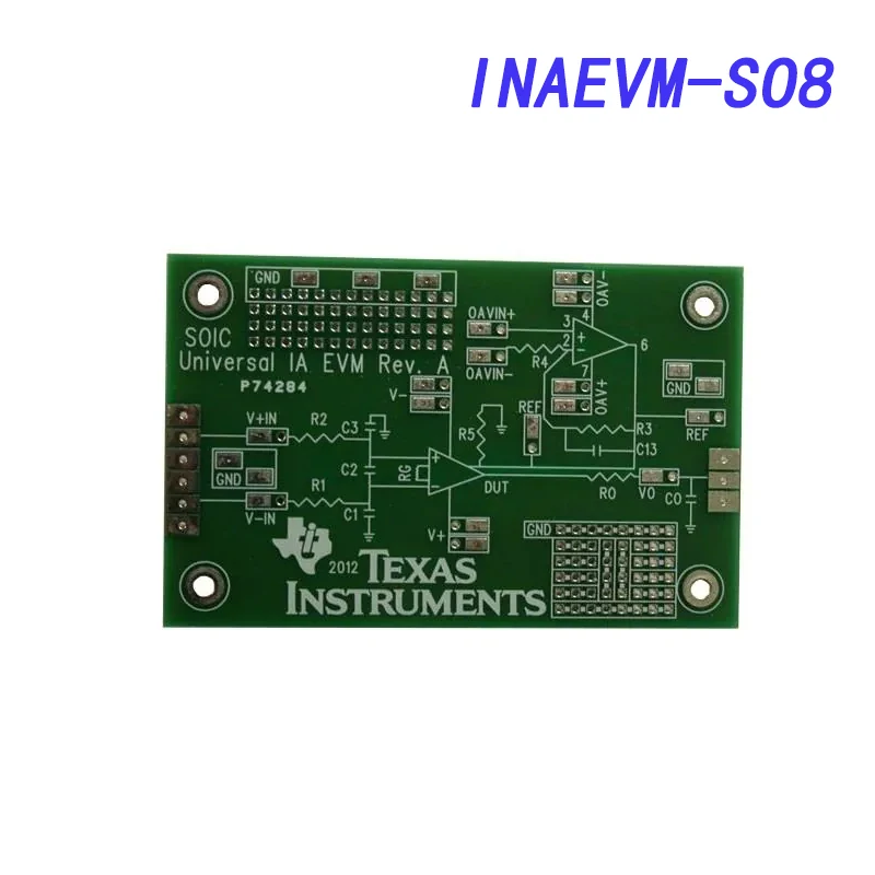 INAEVM-SO8 Amplifier IC Development Tools Univrsl Instrument Amp EVM