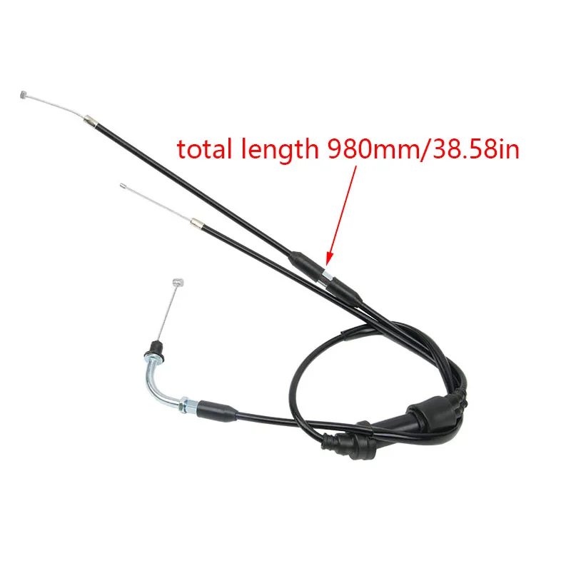 Motorcycle Throttle cable For Yamaha PW50 PY BW80 1986-1990 PW80 1985-2007 PY50 1981-2015 PW50 Y-Zinger 1981-2009 - view 6
