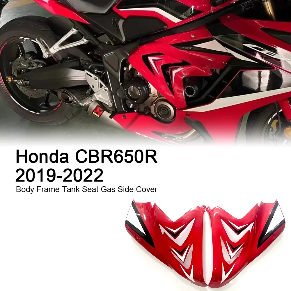 

Motorcycle Tank Side Covers Panels Gas Fairing Fit For Honda CBR650R 2019 2020 2021 2022 Body Frame Side Cover CBR650 R CBR 650R
