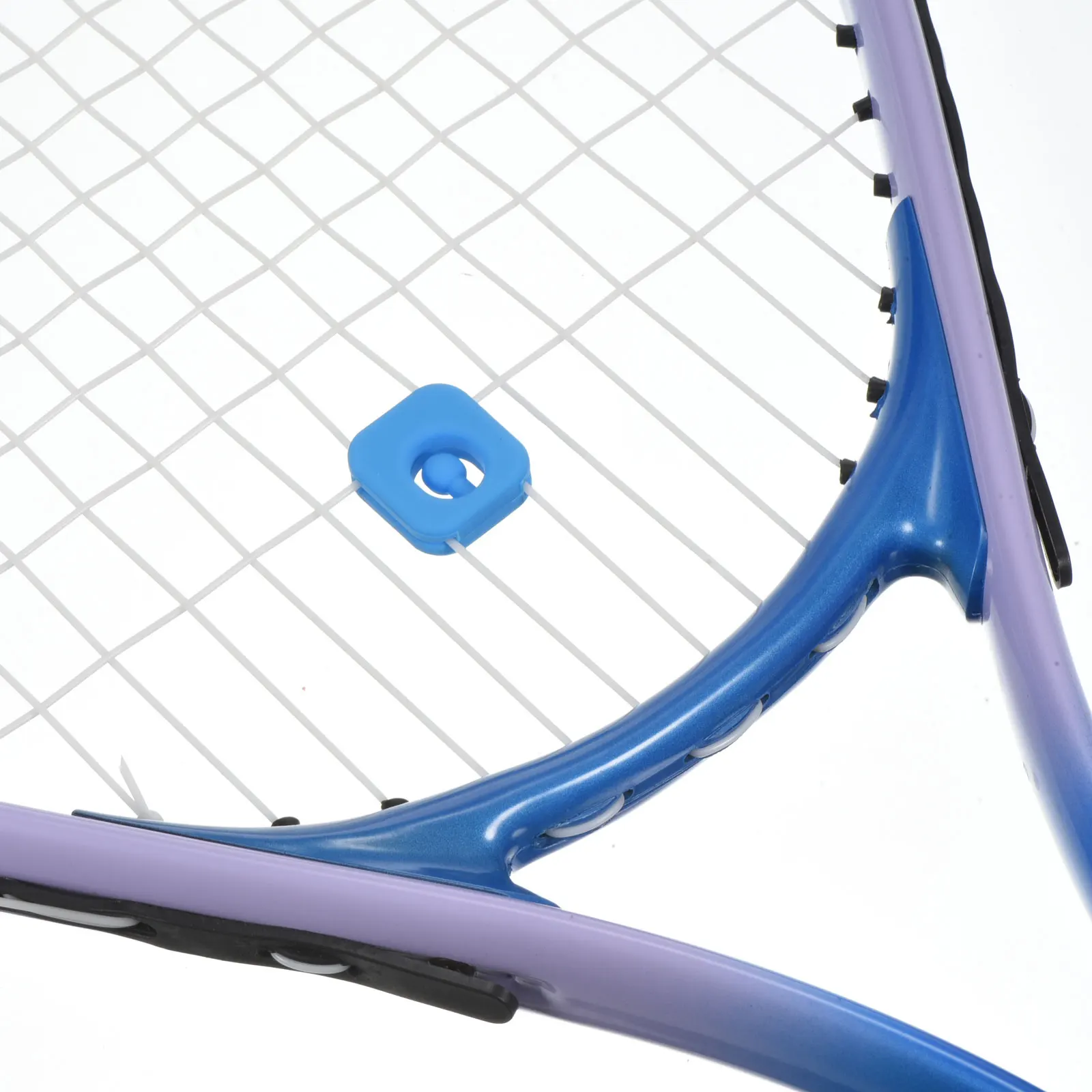 ตัวลดแรงสั่นสะเทือนสำหรับไม้เทนนิส รูปทรงสี่เหลี่ยม ทำจากซิลิโคน จำนวน 2/4 ชิ้น ช่วยลดแรงสั่นสะเทือนสำหรับสายเอ็นไม้เทนนิส