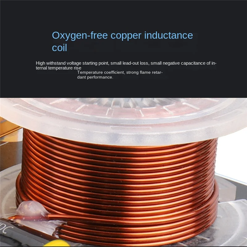 A73E-For 15-18 Inch 2-Way Speaker Crossover, 2200W, Hifi Treble& Bass Frequency Divider Filter For Audio Components