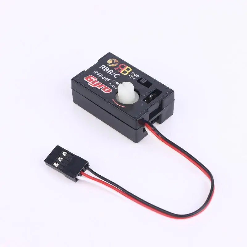 

1 Piece Compact Light-Weight R484 Mini Gyro Gyroscope For WPL D12 1/10 RC Car Drift Racing Steering Output Integrated Design