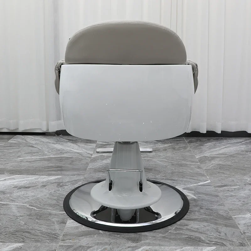 Hair Stylist Barber Chairs Barbering Equipment Reclining Salon Chair Hairdressing Rolling Cadeira De Barbeiro Furniture