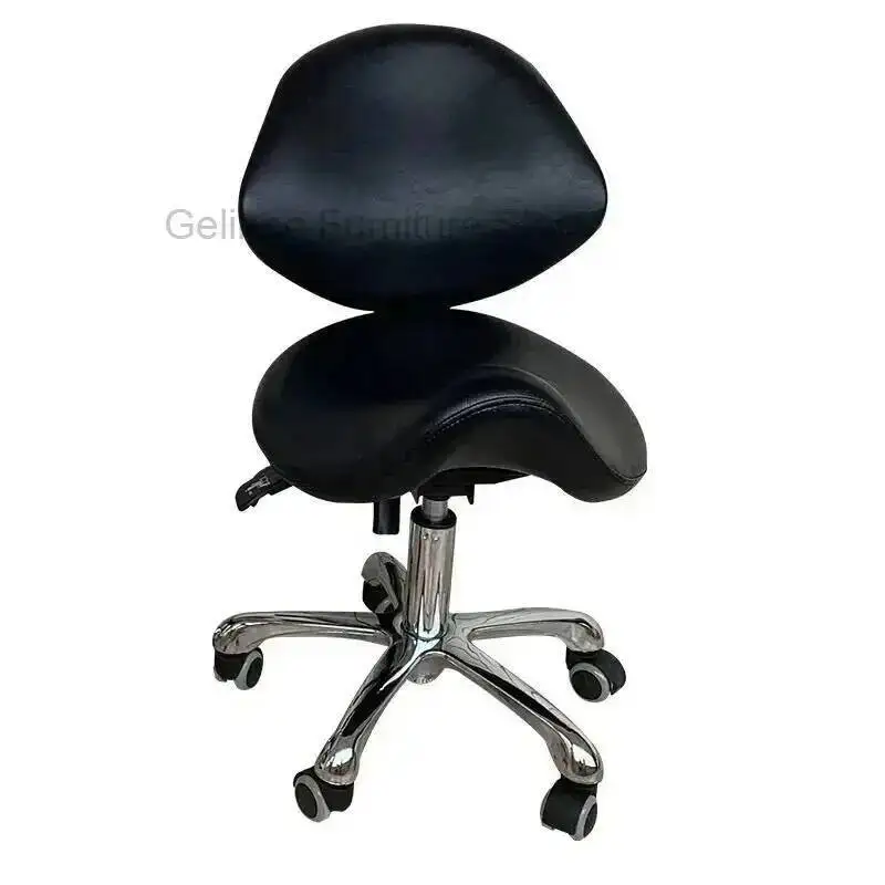 Salon Professional Chairs Hairdressing Saloon Chair Beauty White Pedicure Furniture Beautician Stool Station Rolling Business