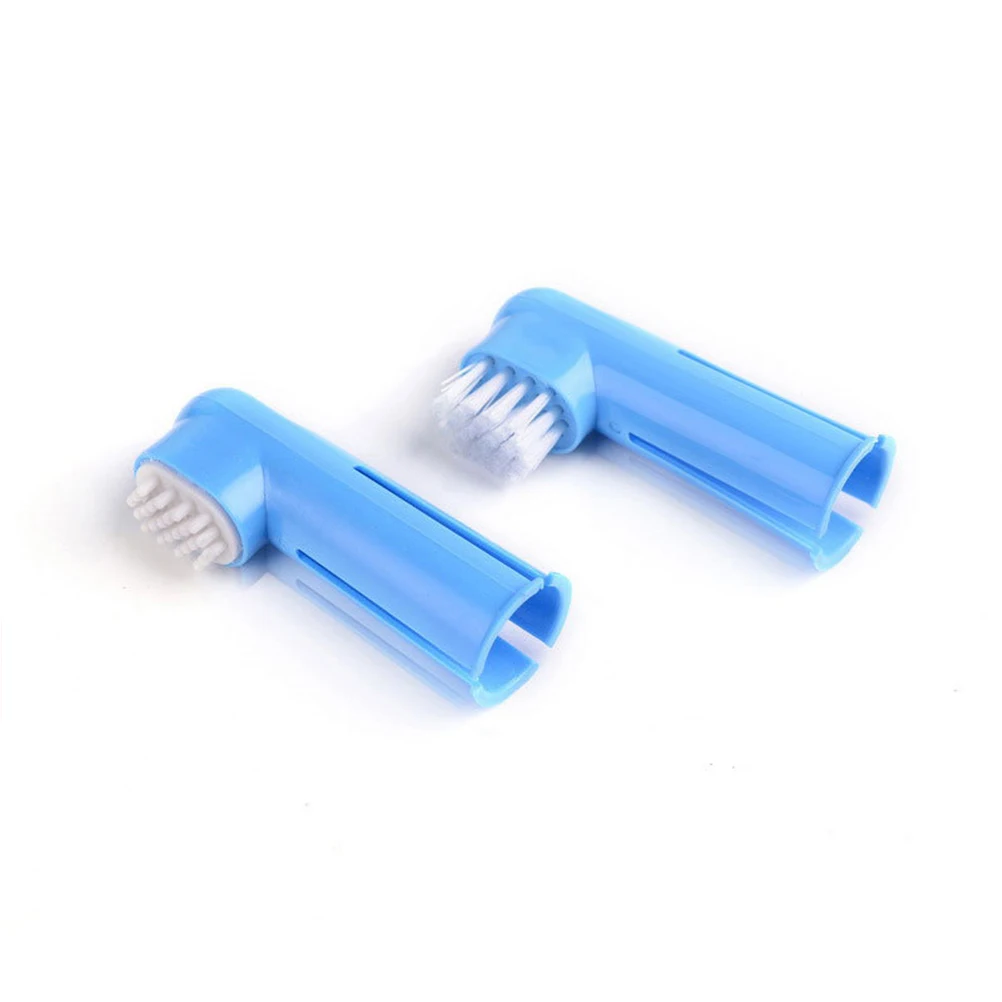 

Pet Toothbrush Dog Toothbrush Finger Dual Headed Pet Toothbrush Pet Dental