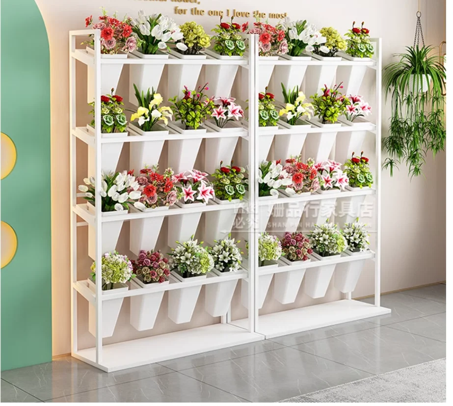 

Специальная витрина Florists, железная многослойная свадебная стойка для цветов, стойка для морозильной камеры, ступенчатая стойка для хранения цветов