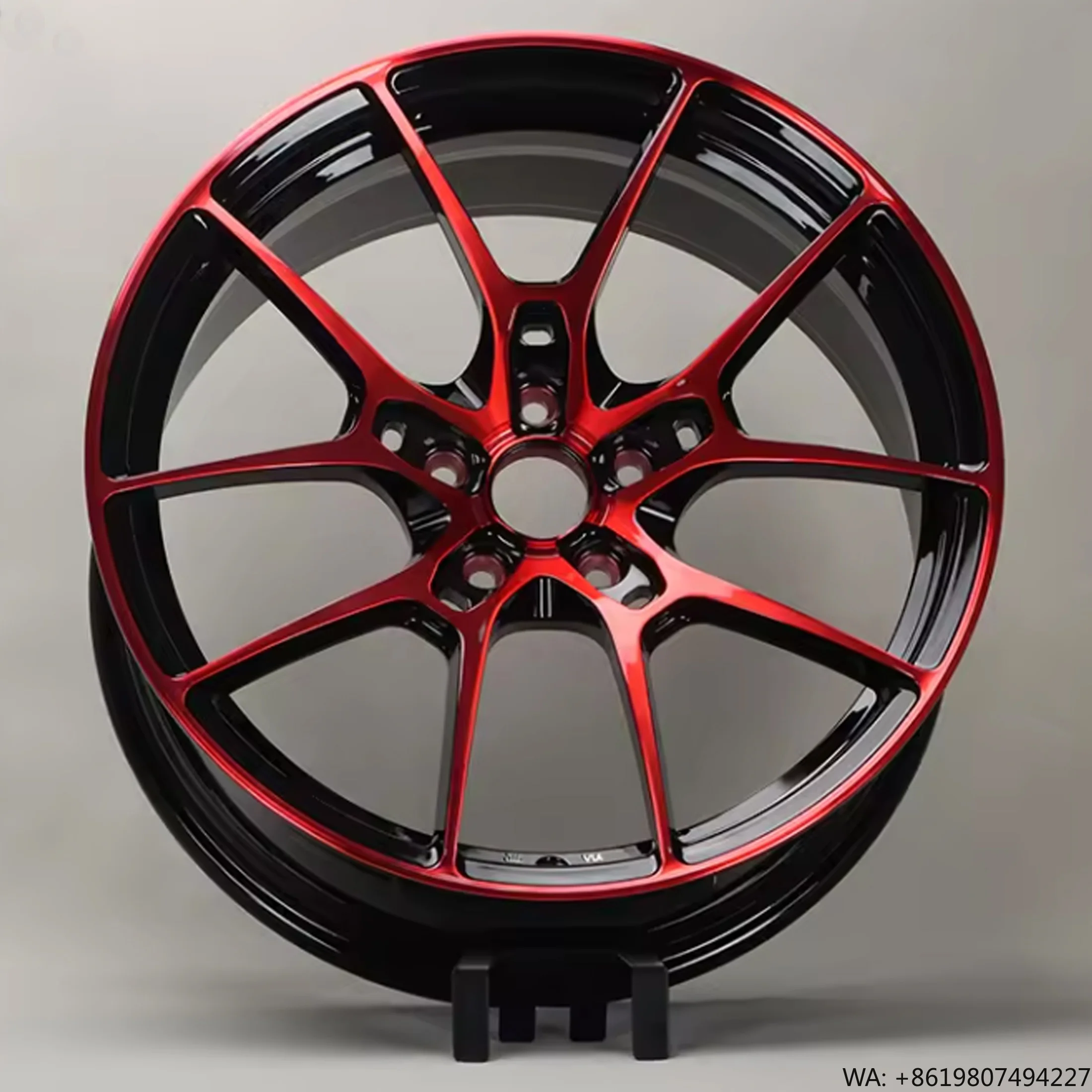

X-RIMS New Model Black and Red One-piece Forged 19 20 21 Inch Multi-spokes High Performance Lightweight Deep Recessed for G80 M3