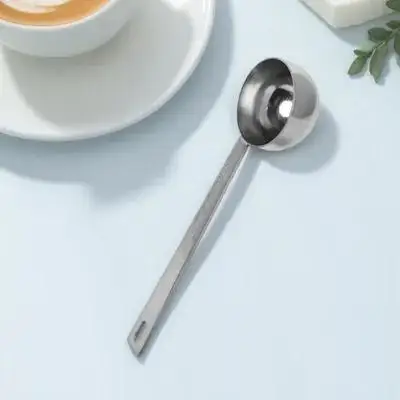 

15Ml Stainless Steel Espresso Protein Powder Long Handle Kitchen Measuring Tool Home Use Coffee Grounds Loose Leaf Milk Tea
