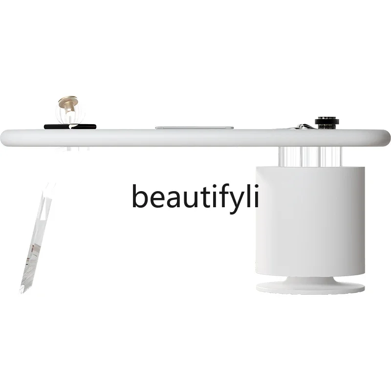 

Designer special-shaped acrylic desk study computer table home study table