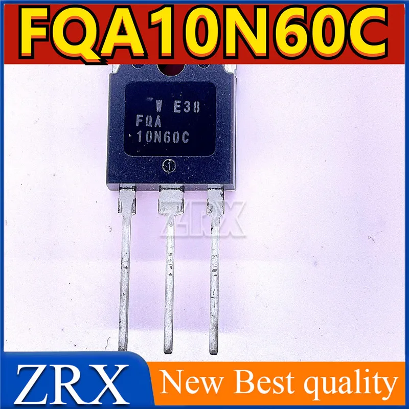 FQA10N60C, lote de 5 unidades, nuevo, original, importado, TO-3P