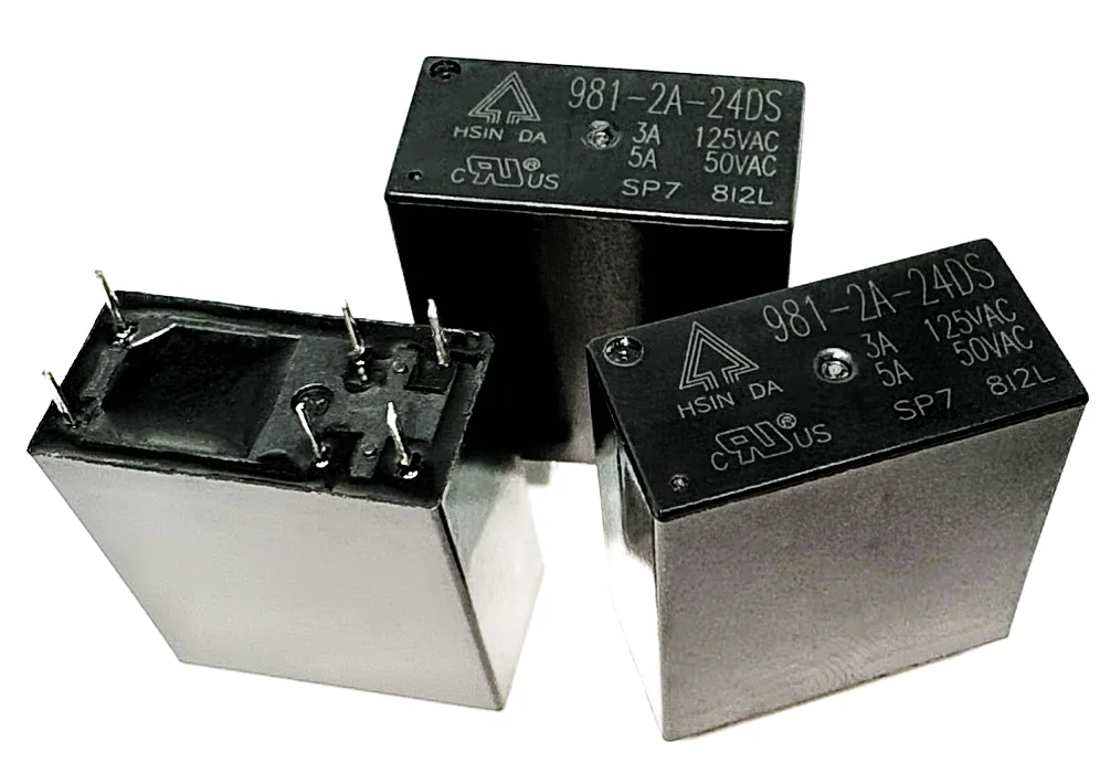 

5 шт. 100% НОВЫЕ реле 981-2A-24DS 24VDC 6A