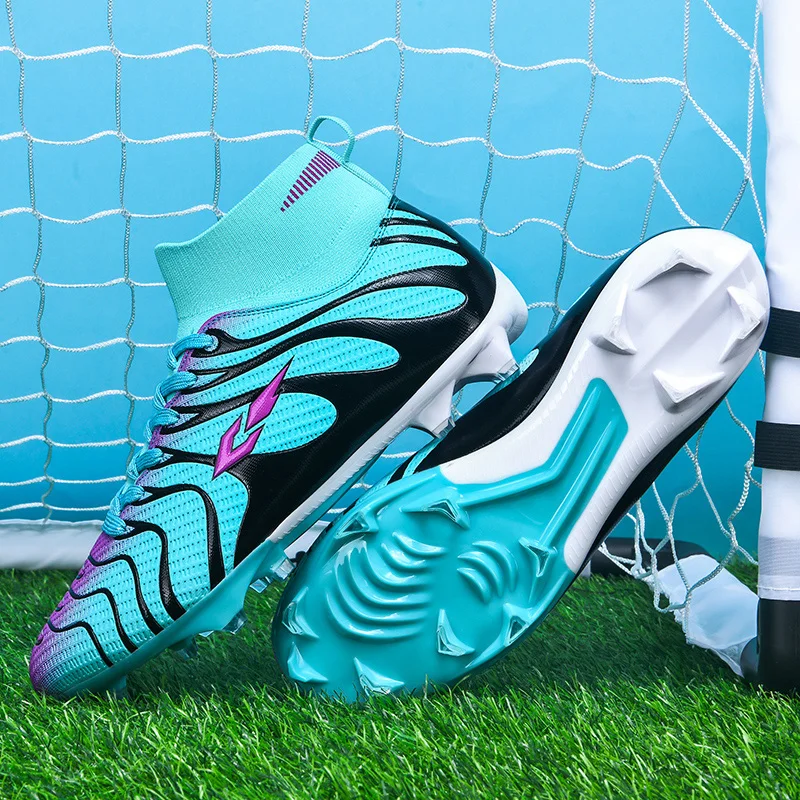 

Мужские футбольные бутсы Phantom GX Elite AG Pro, противоскользящие, износостойкие, среднего кроя, с короткими ногтями, черные, зеленые, бесшовные