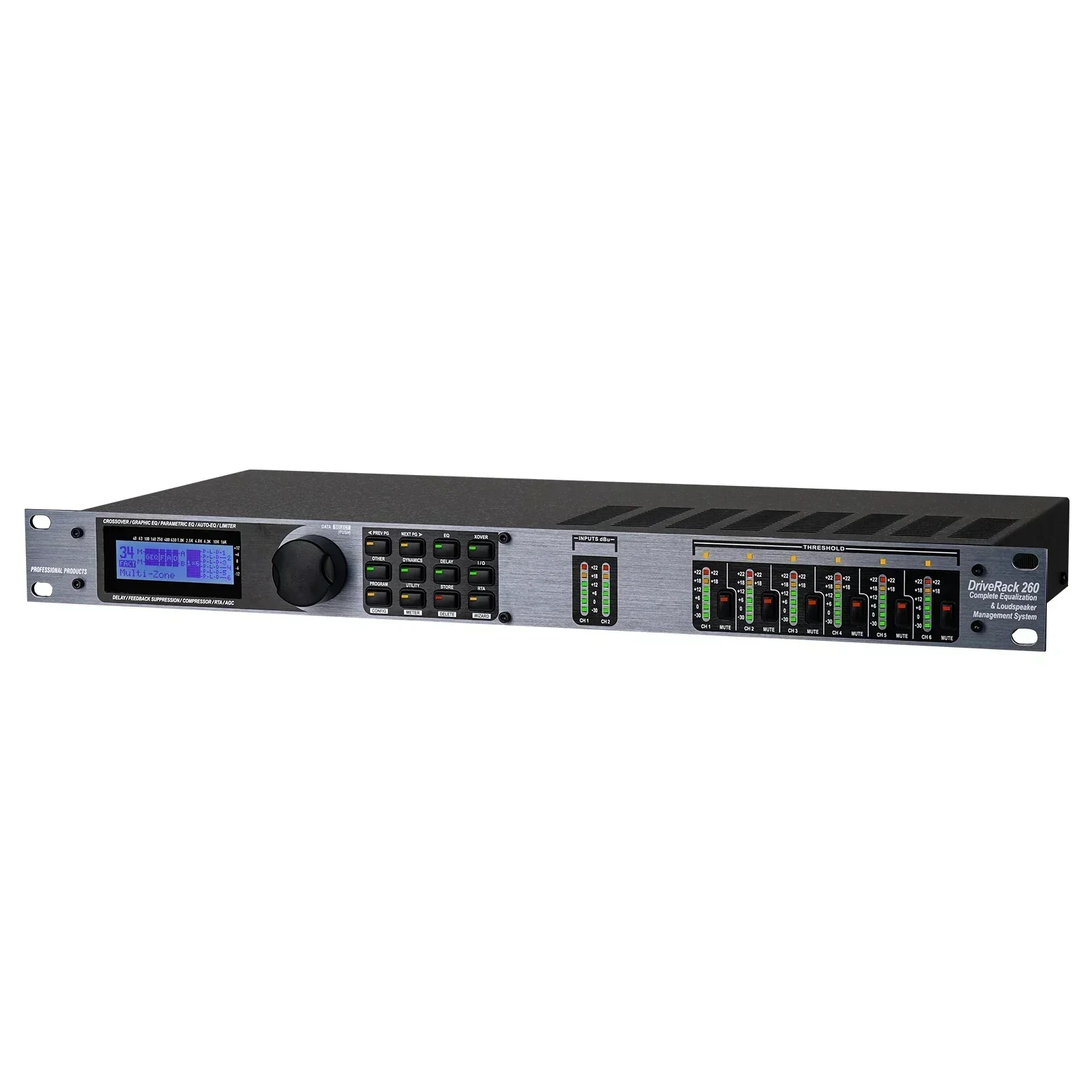 متوفر بالجملة نوعية جيدة Dbx DriveRack 260 2X6 معالج صوت الإشارة لنظام إدارة مكبر الصوت 2X6 #4