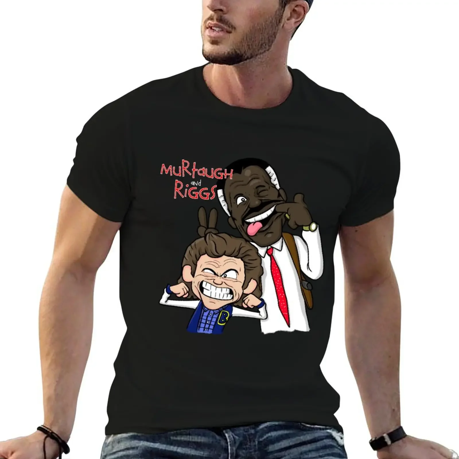 Lethal Weapon T-Shirt for a boy oversized graphic tee anime tops anime shirts men