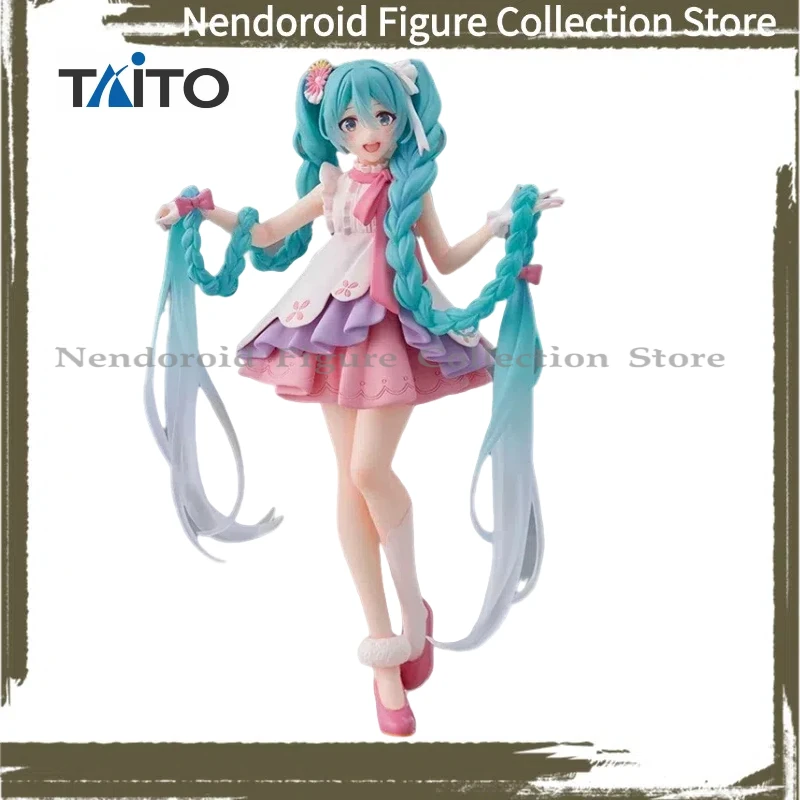 在庫オリジナルタイトー初音ミクおとぎ話人形ラプンツェルデスクトップかわいいアニメアクションフィギュア玩具ギフトモデルコレクション趣味