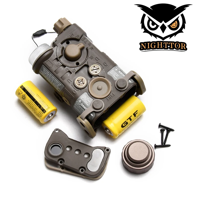 

Tactical L3 NGAL Nylon Plastic Non-functional Battery Box Decorative Model Fit 20mm Picatinny Rail Outdoor Game Decor Parts