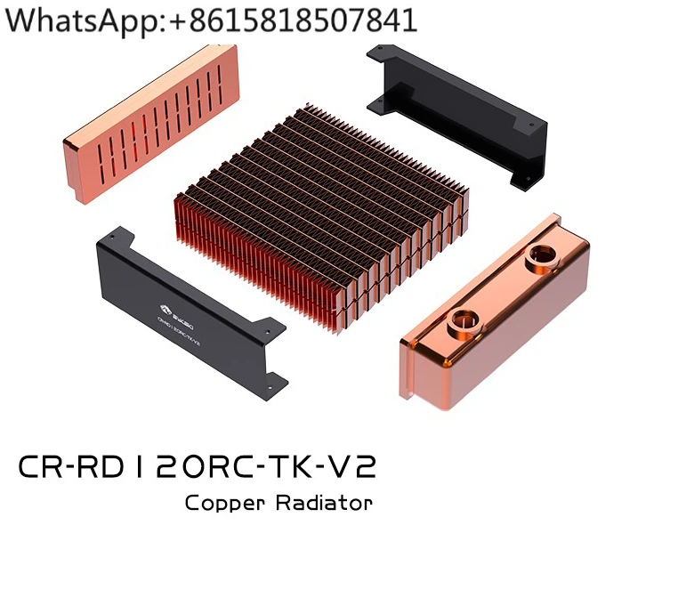 

CR-RD120RC-TK-V2 Высокопроизводительный медный вытяжной теплообменник серии RC с водяным охлаждением