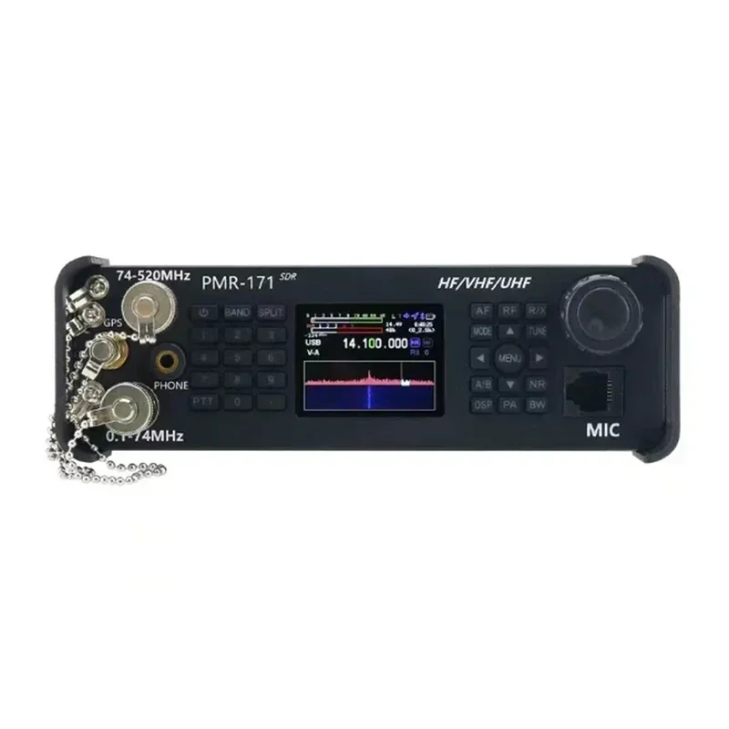 ZASTONE PMR171 SDR Short Wave Transceiver HF CB 50MHz 70MHz VHF UHF All Mode Mobile Radio DMR Walkie Talkie FT8 USB LSB CW AM FM - view 2
