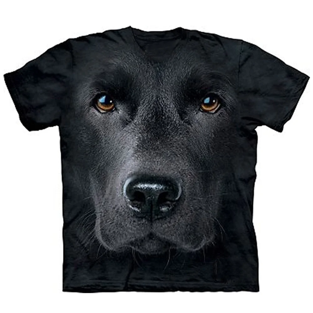 Camiseta bonita de perro y Animal para niños, camiseta de manga corta divertida con estampado 3d Retro 2025, ropa de cumpleaños para niño, camisetas Retro para niño