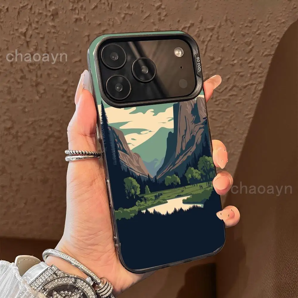 

Anime landscape Phone Case case for iPhone17 16 15 14 13 12 11 Pro/ Max/Plus shock-proof rear cover anti-fingerprint