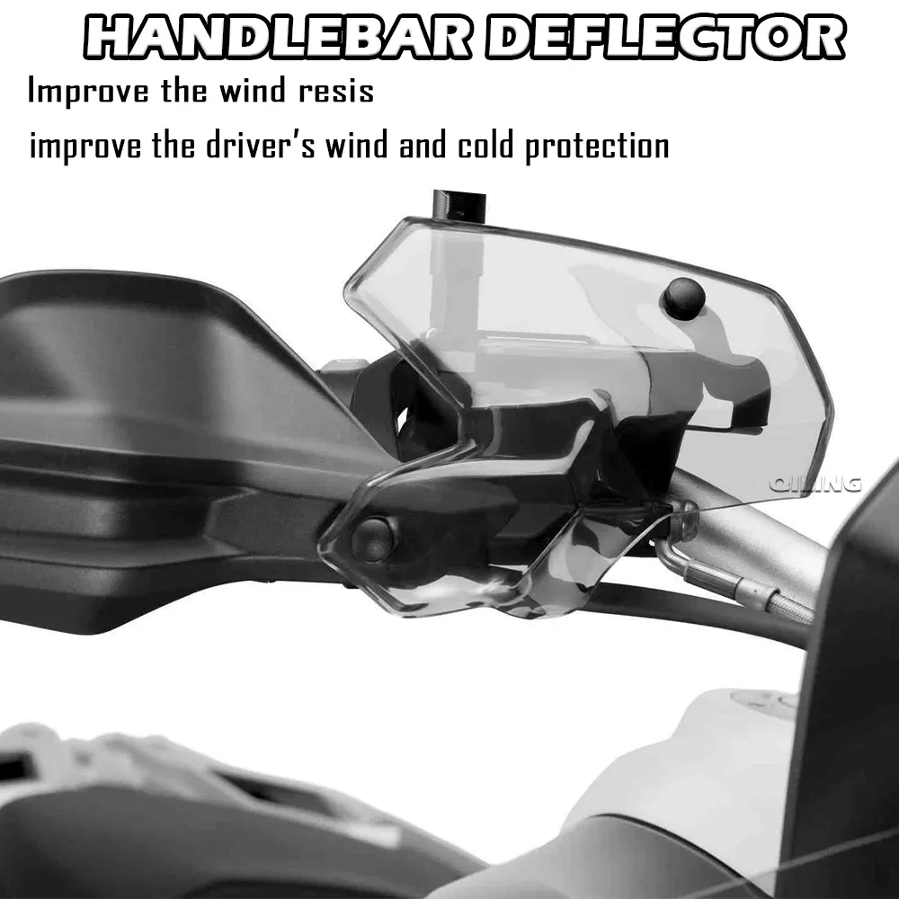 Defletor de guiador de motocicleta, Volante Wind Shield Screen, BMW R1200 1250GS ADV HP S1000 XR, Novo R1200GS R1250GS ADV