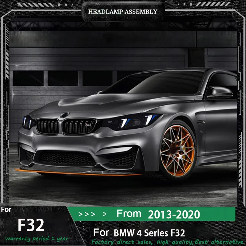 

Светодиодные фары для BMW 4 серии F32 13-20, новый стиль, полностью светодиодные DRL, автомобильные фары в сборе, сигнал, автоаксессуары, модифицированная лампа