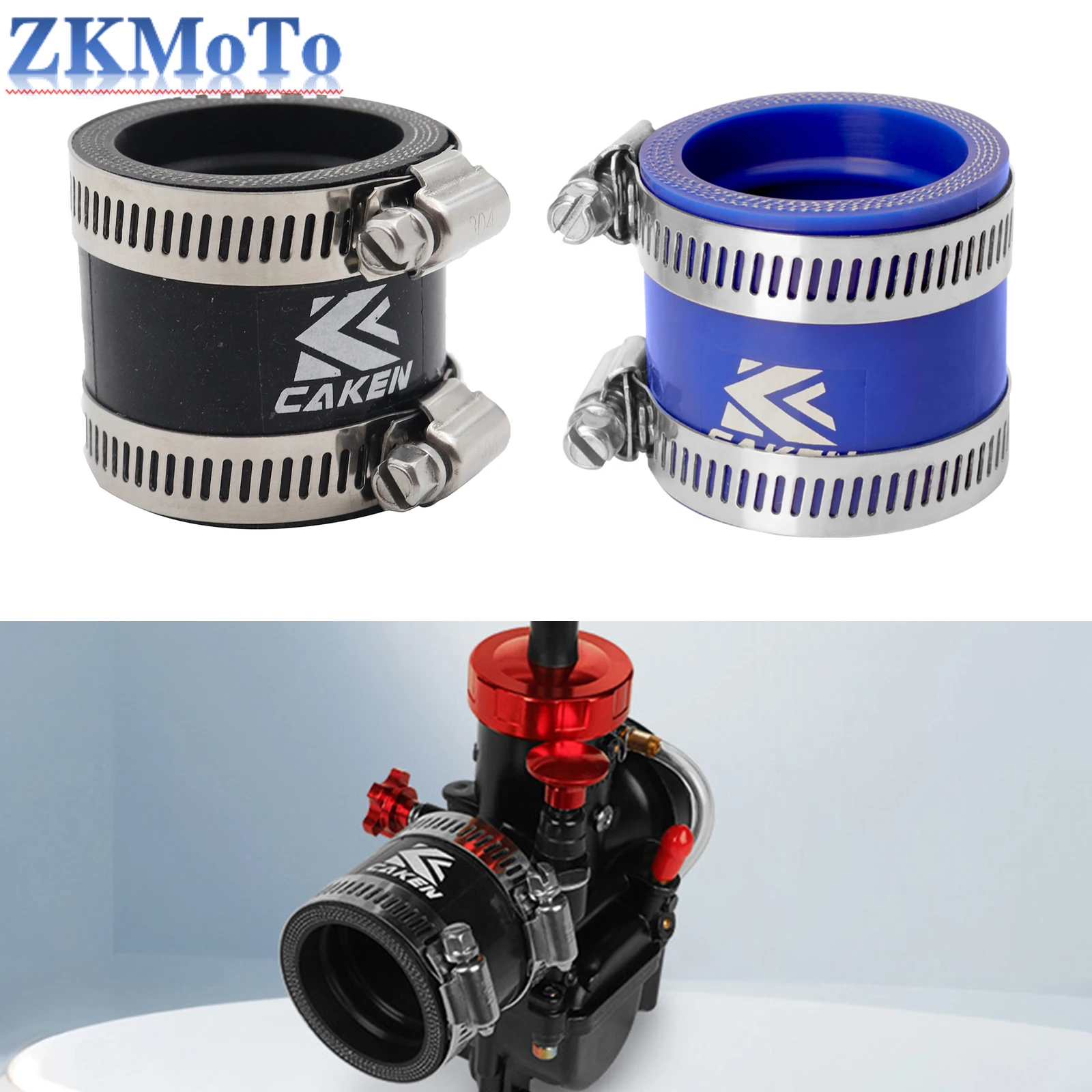 38mm Carburetor Adapter Interface Inlet Pipe Intake For ZSDTRP MIKUNI KEIHIN OKO KOSO PE PWK PE30 PWK34 Motocross ATV Carburetor