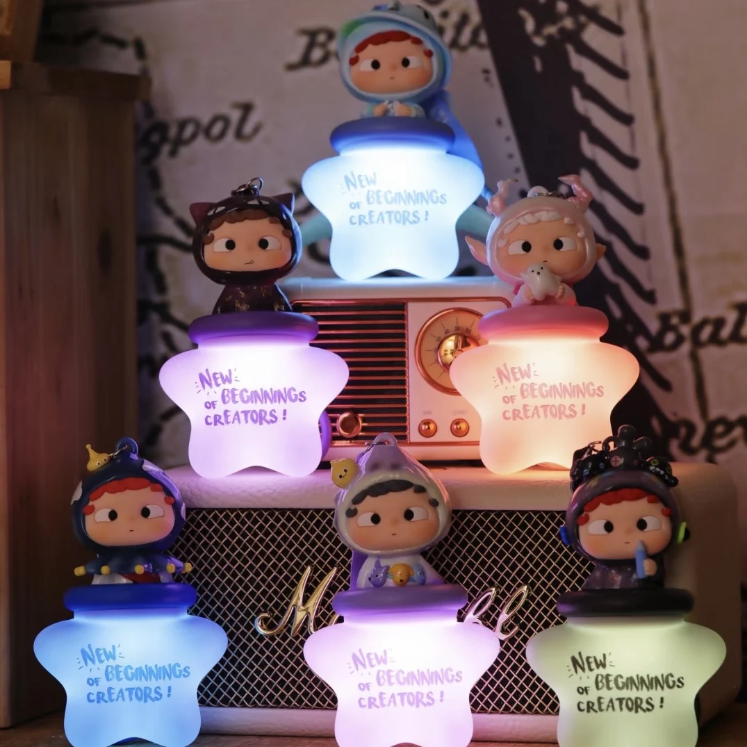 Oryginalny Ozai New Beginnings Of Creators Series Blind Box Świecąca Lampka Nocna Zawieszka Zabawka Akcesoria Prezent Urodzinowy Mystery Box