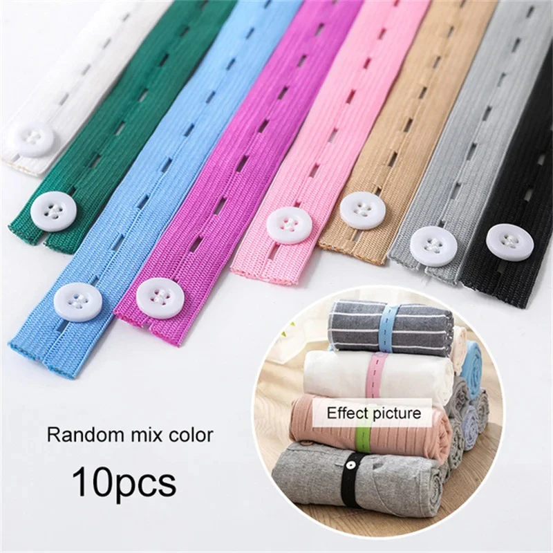 10Pcs Elastic Bands… - image