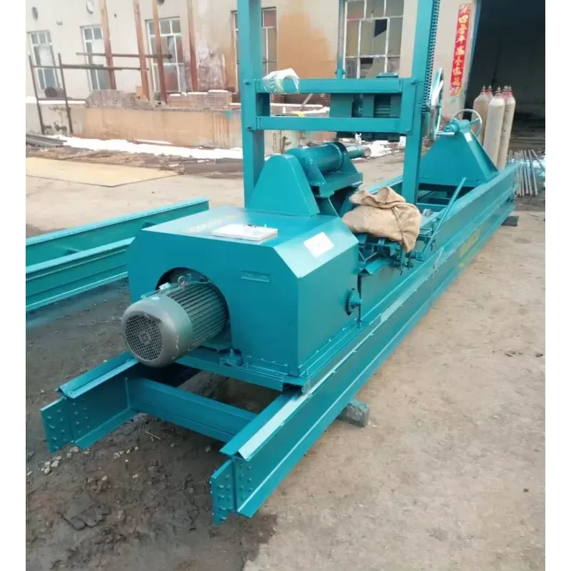CE Certification Multifunctional Log Lathe with Rounding Squaring and Grooving Capabilities Heavy Dut Automatic Round Wood