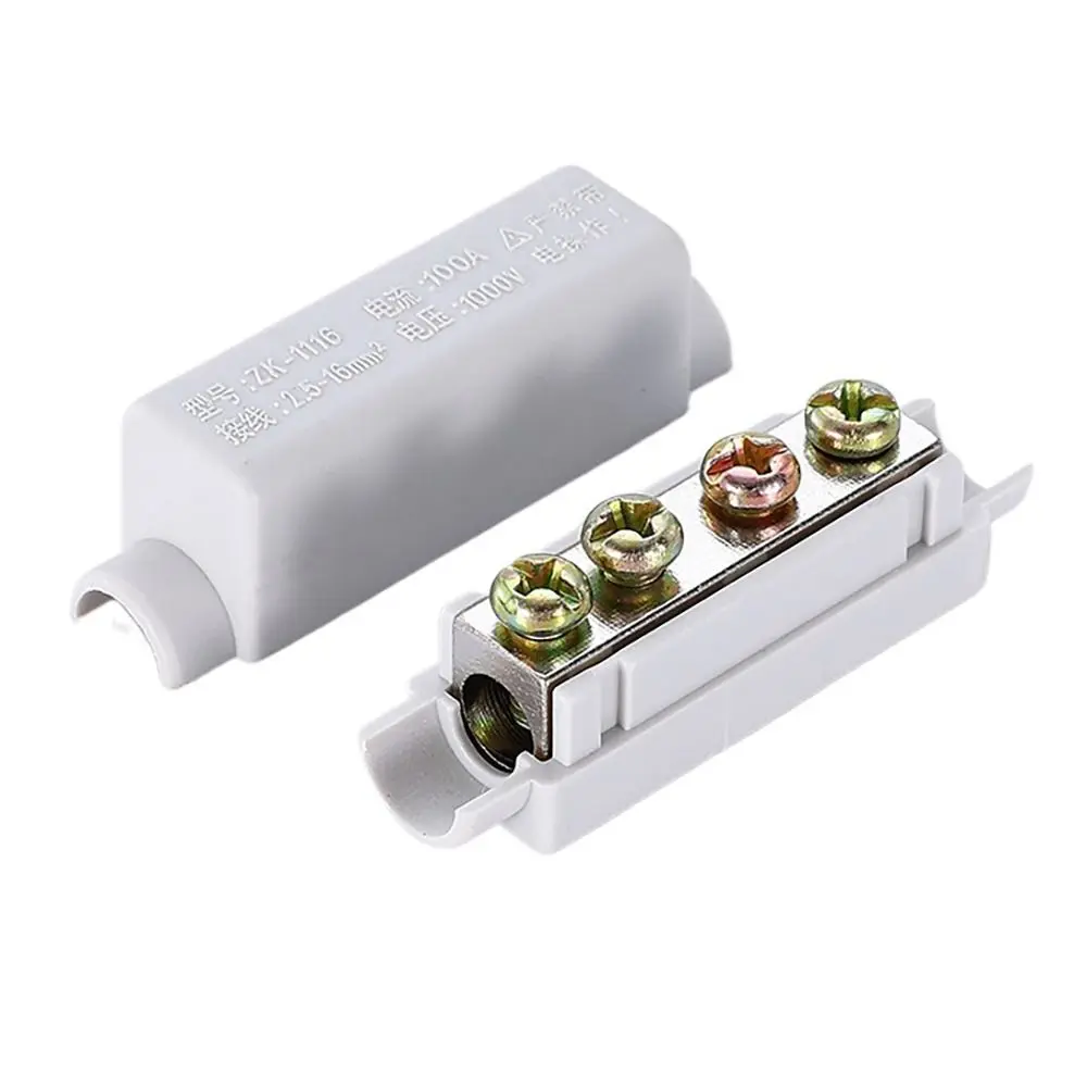 Wire Connector High Power Splitter Quick Electrical Cable Terminal Blocks Junction Box Connectors Large Current Conductor Brass