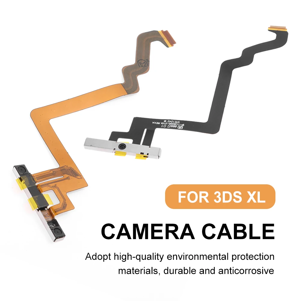 Camera Lens Module with Flex Ribbon Cable Easy Installation Camera Lens Module with Cable Portable Eco-Friendly for 3DS XL