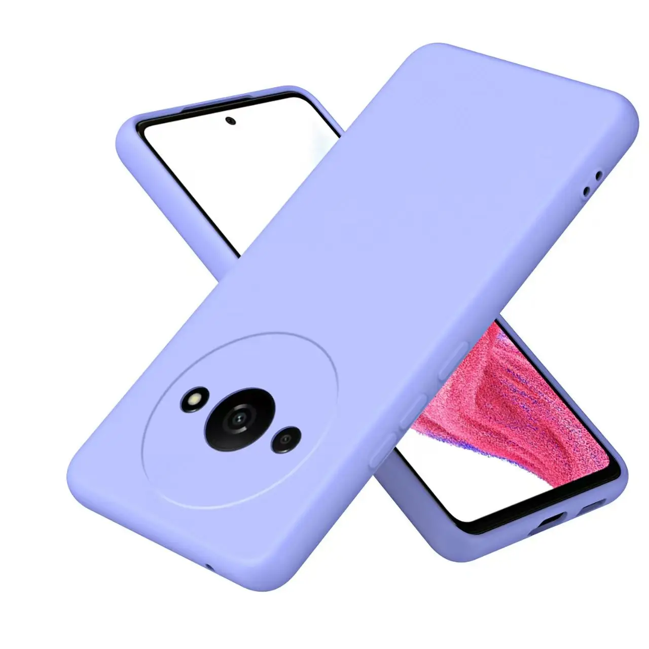 Für Xiaomi Redmi A3 Fall Für Xiaomi Redmi A3 Abdeckung Original TPU Stoßfest Flüssigkeit Silikon Schutzhülle Telefon Zurück Abdeckung Funda – Detail 8